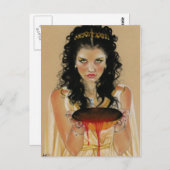 Circe Greek Goddess Briefkaart (Voorkant / Achterkant)