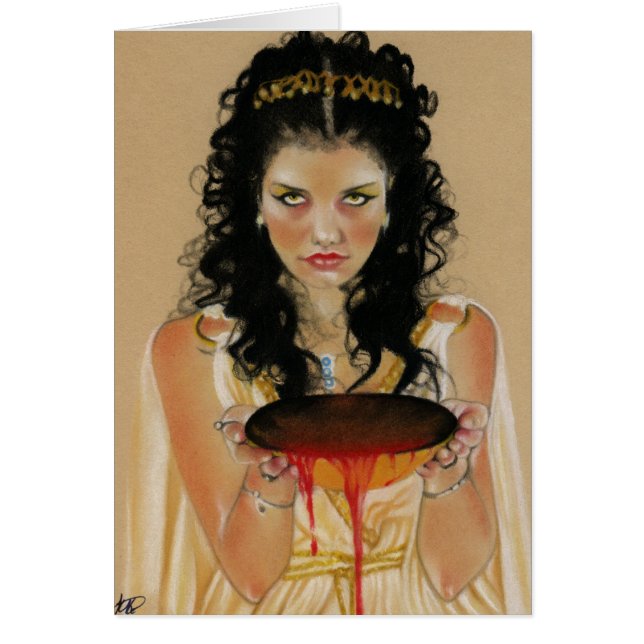 Circe Greek Goddess Card (Voorkant)