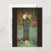 Circe Invidiosa - 1892  by John William Waterhouse Briefkaart (Voorkant / Achterkant)