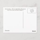 Circe Invidiosa - 1892  by John William Waterhouse Briefkaart (Achterkant)