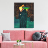 Circe Invidiosa, 1892 by John William Waterhouse Canvas Afdruk (Insitu (Woonkamer))