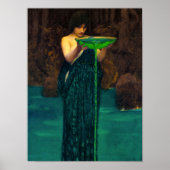 Circe Invidiosa, 1892 by John William Waterhouse Poster (Voorkant)
