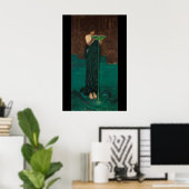 Circe Invidiosa  (1892) door John William Waterhou Poster (Thuiskantoor)