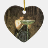 Circe Invidiosa by J W Waterhouse 1892 Keramisch Ornament (Voorkant)