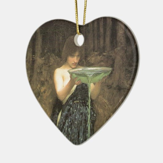 Circe Invidiosa by J W Waterhouse 1892 Keramisch Ornament (Links)