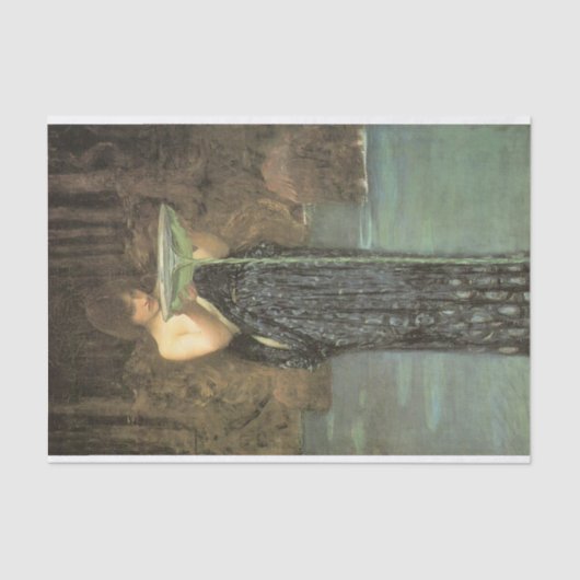 Circe Invidiosa by J W Waterhouse 1892 ontleding Tissuepapier (Voorkant)