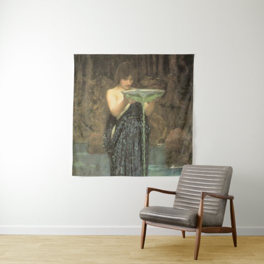 Circe Invidiosa by J W Waterhouse 1892 Wandkleed (In situ)