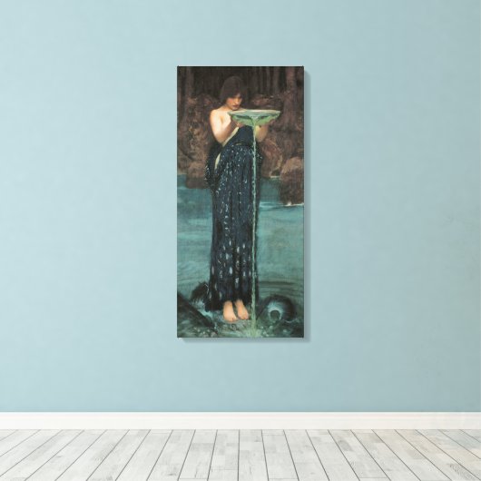 Circe Invidiosa Canvas Afdruk (Insitu (Houten vloer))