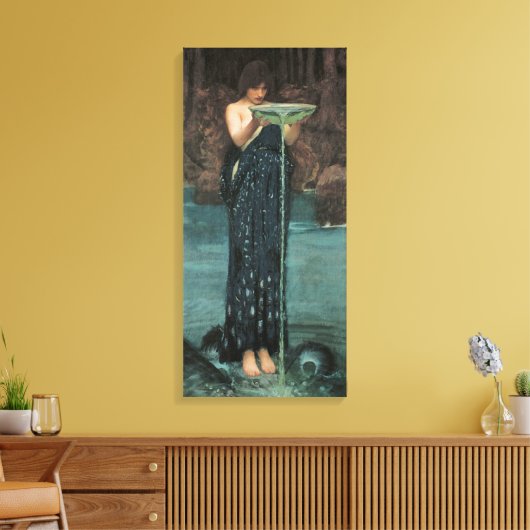 Circe Invidiosa Canvas Afdruk (Insitu (Woonkamer))