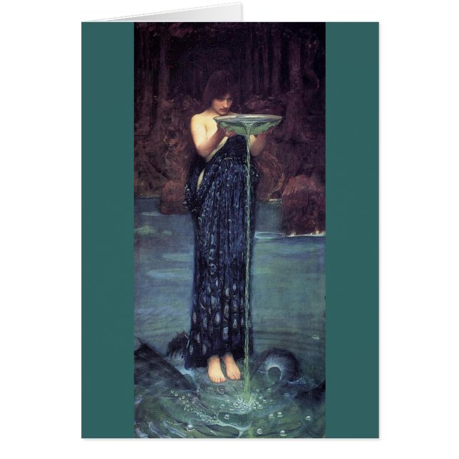 Circe Invidiosa - Circe with a Ponseive Bowl (Voorkant)