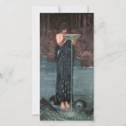 Circe Invidiosa (Classical Greek Mythology) Kaart (Voorkant)