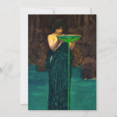 Circe Invidiosa door John William Waterhouse Bedankkaart (Voorkant)