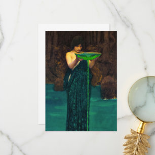 Circe Invidiosa door John William Waterhouse Bedankkaart