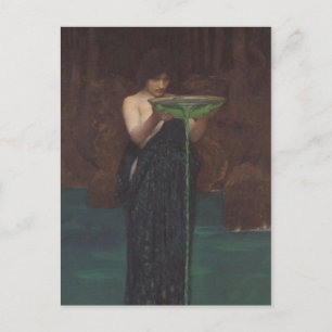 Circe Invidiosa door John William Waterhouse Briefkaart