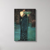 Circe Invidiosa door John William Waterhouse Canvas Afdruk (Voorkant)