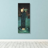 Circe Invidiosa door John William Waterhouse Canvas Afdruk (Insitu (Houten vloer))