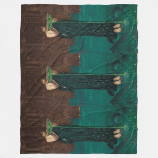 Circe Invidiosa door John William Waterhouse Fleece Deken (Voorkant)