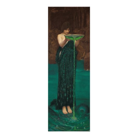 Circe Invidiosa door John William Waterhouse Foto Afdruk (Voorkant)