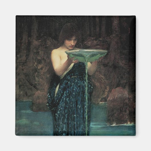 Circe Invidiosa door John William Waterhouse Magneet (Voorkant)