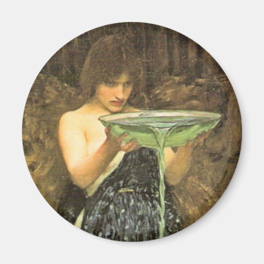 Circe Invidiosa door John William Waterhouse Magneet (Voorkant)