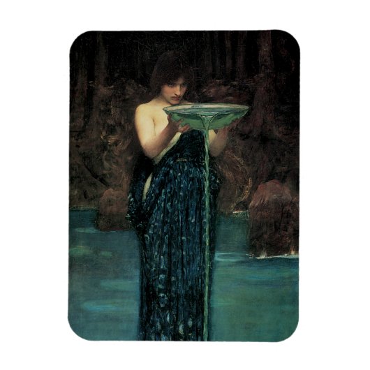 Circe Invidiosa door John William Waterhouse Magneet (Verticaal)