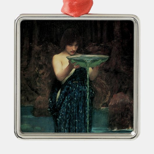 Circe Invidiosa door John William Waterhouse Metalen Ornament (Voorkant)
