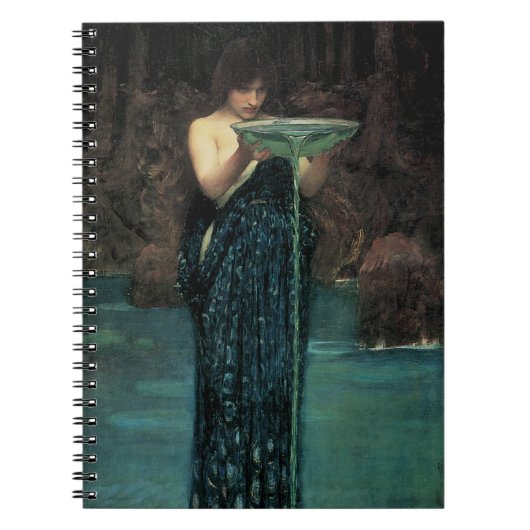 Circe Invidiosa door John William Waterhouse Notitieboek (Voorkant)