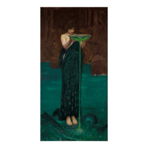 Circe Invidiosa door John William Waterhouse Perfect Poster