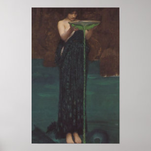 Circe Invidiosa door John William Waterhouse Poster