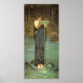 Circe Invidiosa door John William Waterhouse Poster (Voorkant)