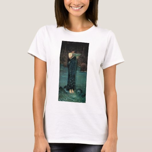 Circe Invidiosa door John William Waterhouse T-shirt (Voorkant)