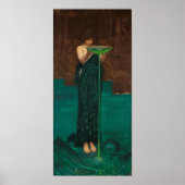 Circe Invidiosa John William Waterhouse Poster (Voorkant)
