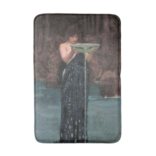 Circe Invidiosa (klassieke Griekse mythologie) Badmat (Voorkant Verticaal)