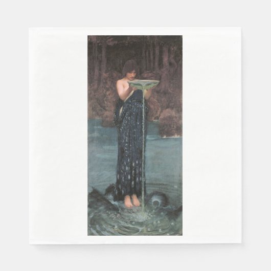 Circe Invidiosa (klassieke Griekse mythologie) Servet (Voorkant)