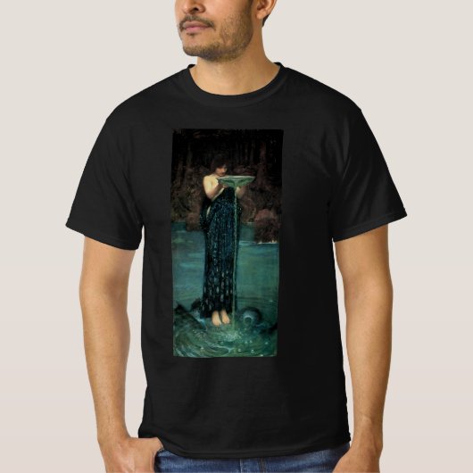 Circe Invidiosa van John William Waterhouse T-shirt (Voorkant)