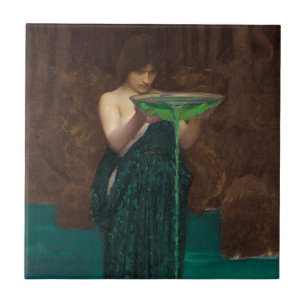 Circe Invidiosa Waterhouse Tegeltje