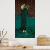 Circe Invidiosa, waterhuis Poster (Keuken)