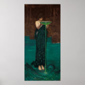 Circe Invidiosa, waterhuis Poster (Voorkant)