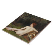 Circe (Magische Godin en Katten) (door John Collie Tegeltje (Zijkant)