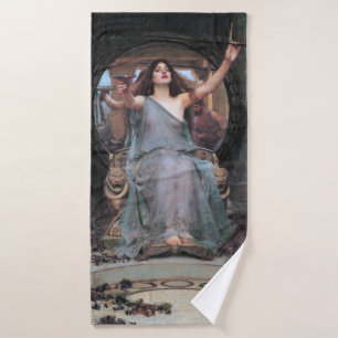 Circe Offer de Cup aan Odysseus, waterhuis Badhanddoek