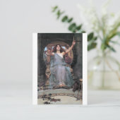 Circe Offer de Cup aan Odysseus, waterhuis Briefkaart (Staand voorkant)