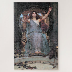 Circe Offer de Cup aan Odysseus, waterhuis Legpuzzel