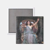 Circe Offer de Cup aan Odysseus, waterhuis Magneet (Voorkant / Achterkant)