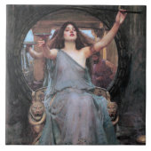 Circe Offer de Cup aan Odysseus, waterhuis Tegeltje (Voorkant)