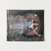 Circe Offer de Cup aan Odysseus, waterhuis Wandkleed (Voorkant (horizontaal))