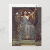 Circe Offering the Cup John William Waterhouse Briefkaart (Voorkant / Achterkant)