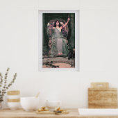 Circe Offering the Cup to Ulysses by John William Poster (Keuken)