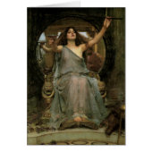 Circe Offering the Cup to Ulysses by JW Waterhouse (Voorkant)