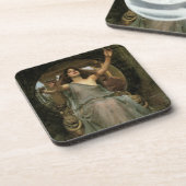 Circe Offering the Cup to Ulysses by JW Waterhouse Drankjes Onderzetter (Linkerzijde)