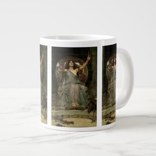 Circe Offering the Cup to Ulysses by JW Waterhouse Grote Koffiekop (Voorkant rechts)